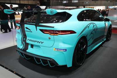 Jaguar I-Pace Electric Racing Car Trophy 